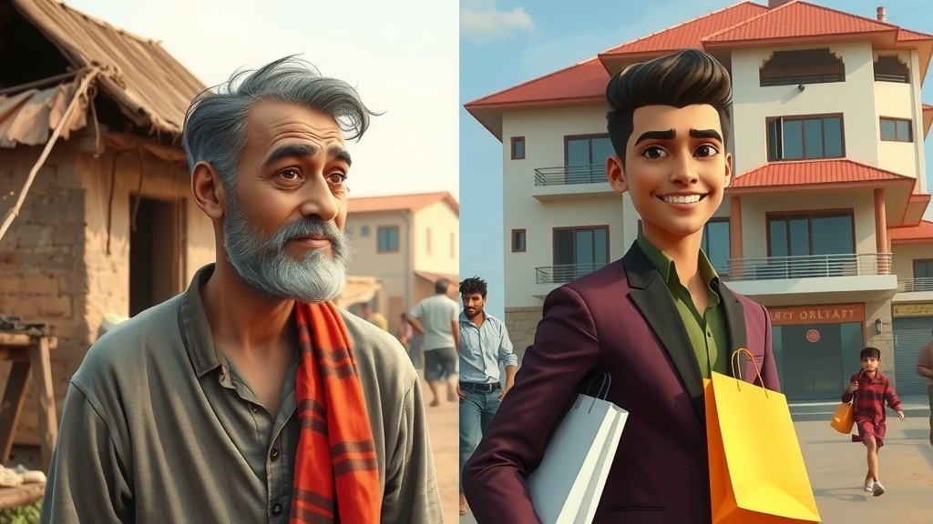 मेहनत की जीत: रामु और अजय की कहानी