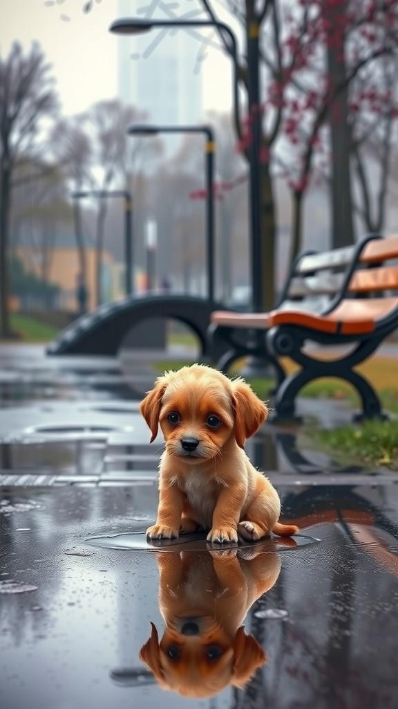 A Ray of Hope: The Boy and His Puppy