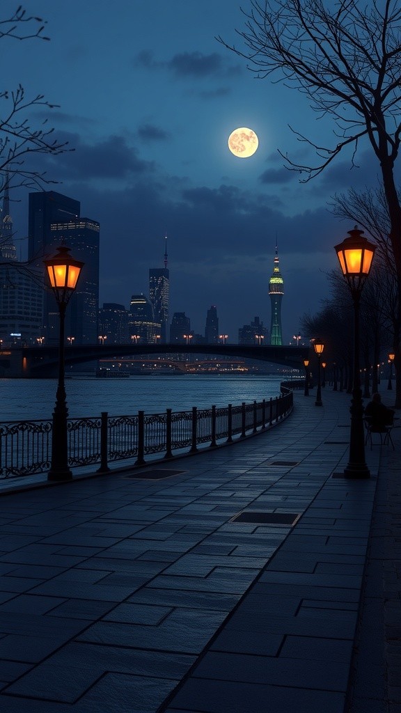 Whispers of Fate Under Moonlight