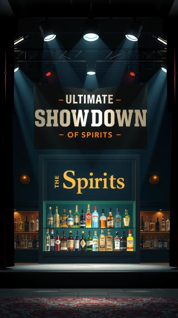 The Ultimate Showdown: Whiskey, Vodka, Rum, Tequila, and Gin!