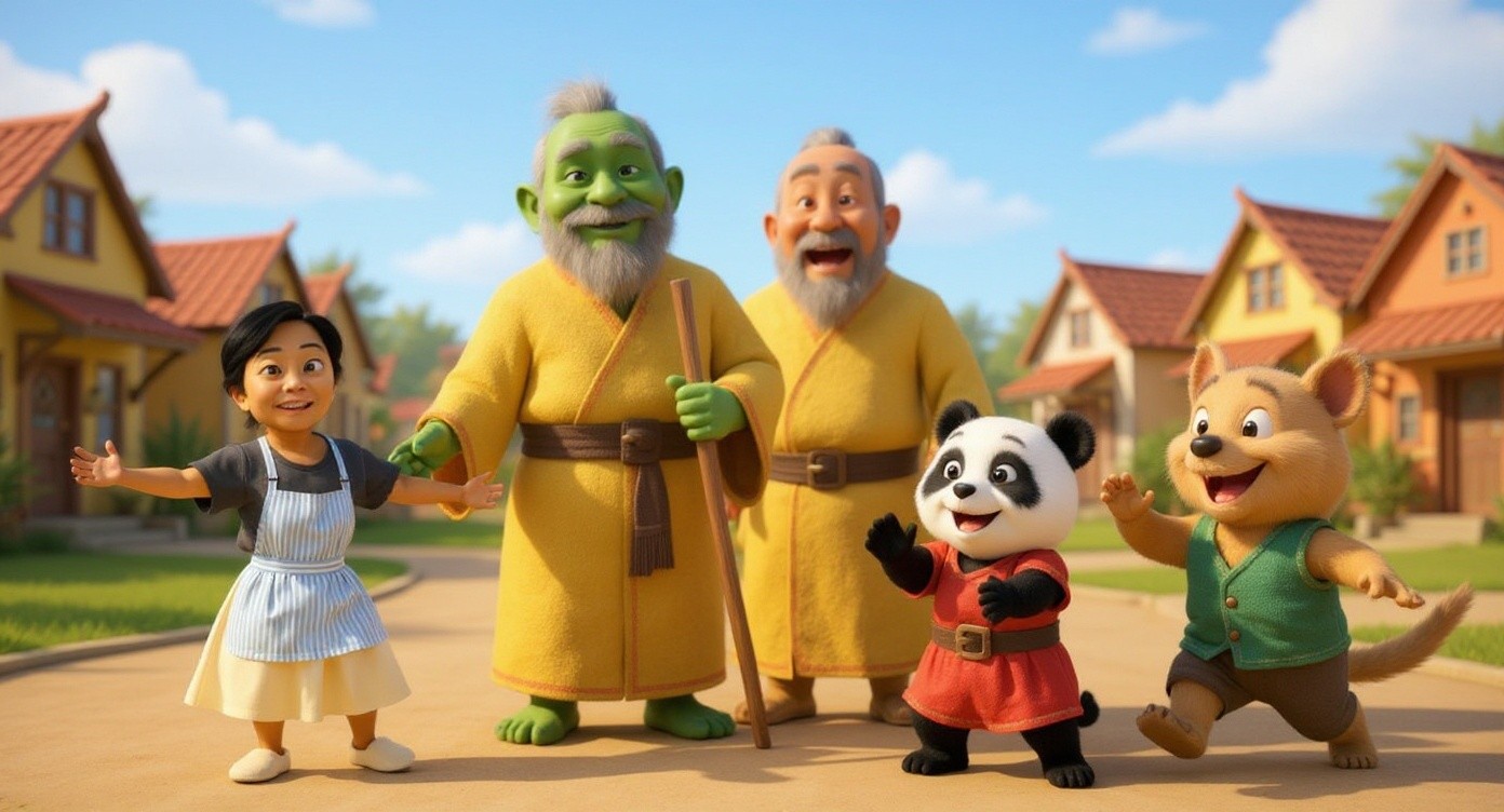 The Five Happy Moves of Kung Fu Fun!