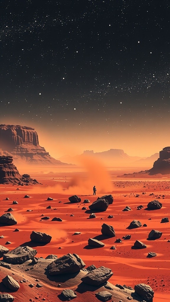 Echoes of the Unknown on Mars