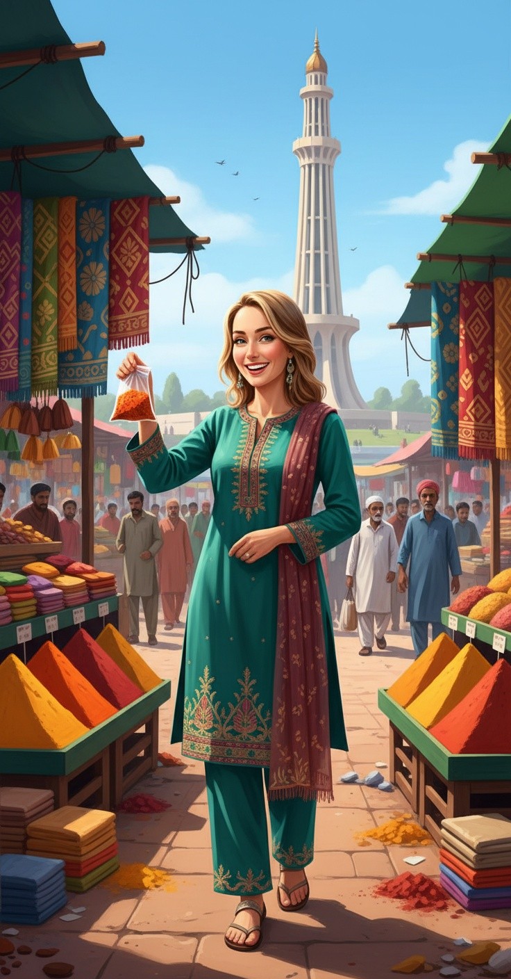 الینا کی پاکستان میں ثقافتی سفر