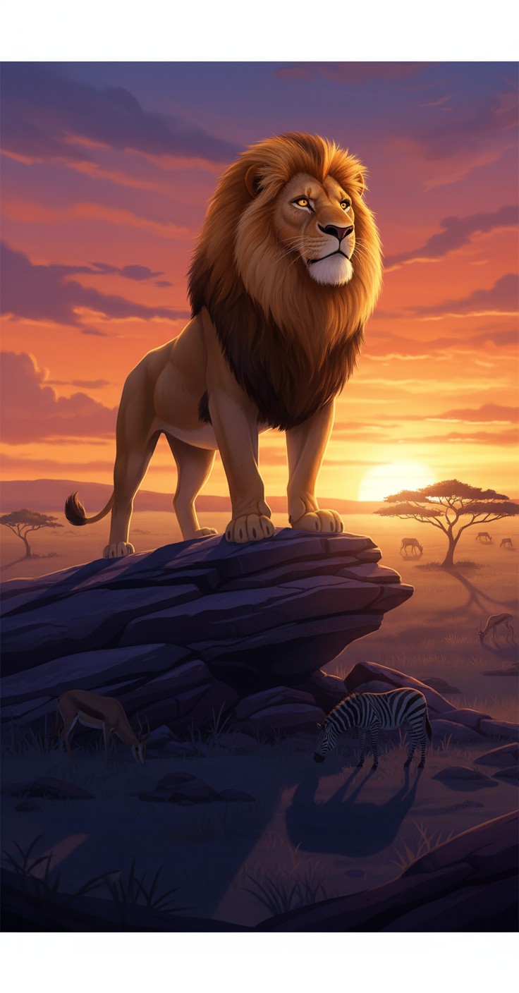 Zimba's Lesson: Why Lions Don’t Eat Grass!