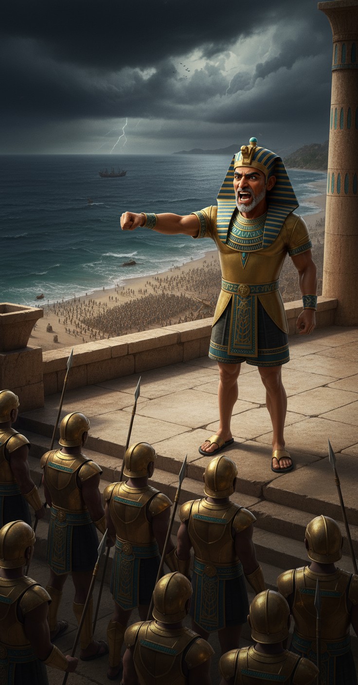 The Miraculous Escape: Crossing the Red Sea