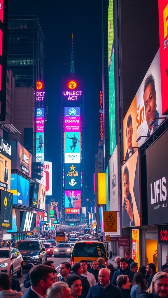 A Night of Adventure in Times Square