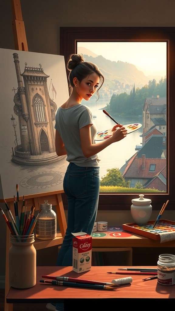 The Girl Who Painted Dreams