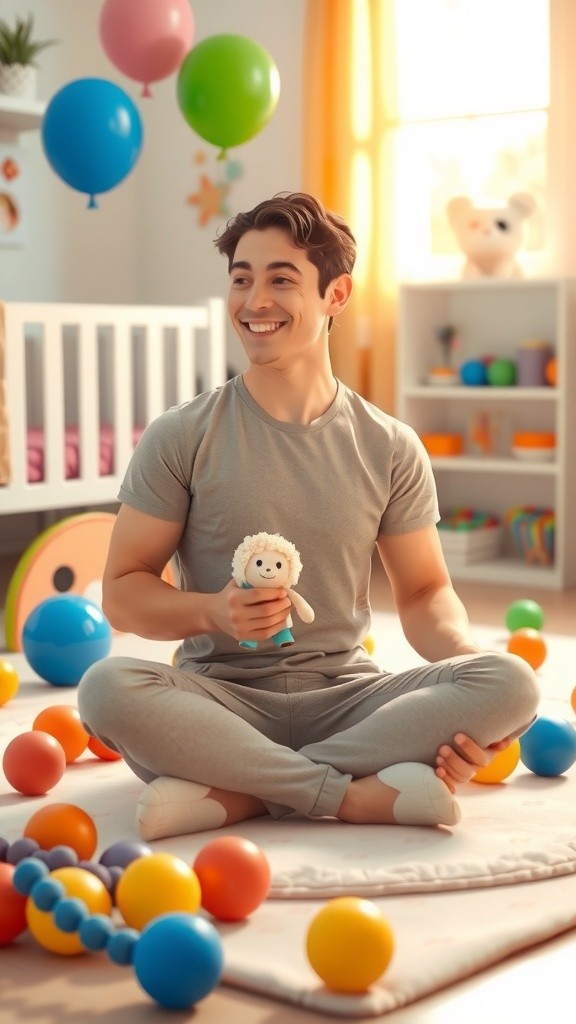 Playful Baby Adventures in a Colorful Nursery!