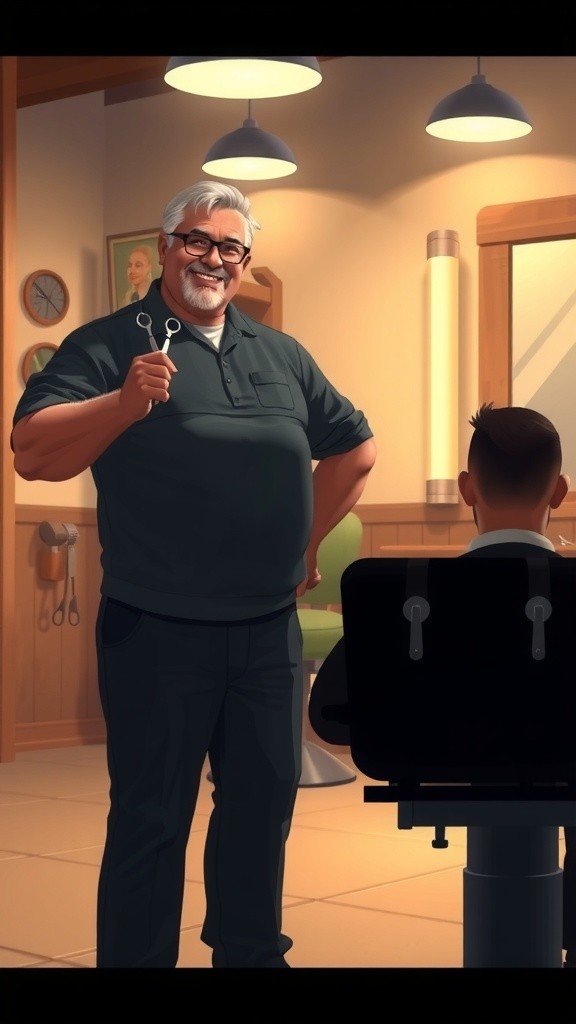 Potong Rambut Ganteng