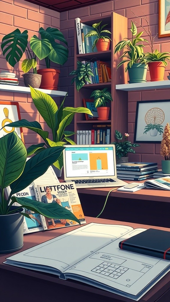 رحلتي في ريادة الأعمال: شغف الديكور الداخلي بنباتات الزينة