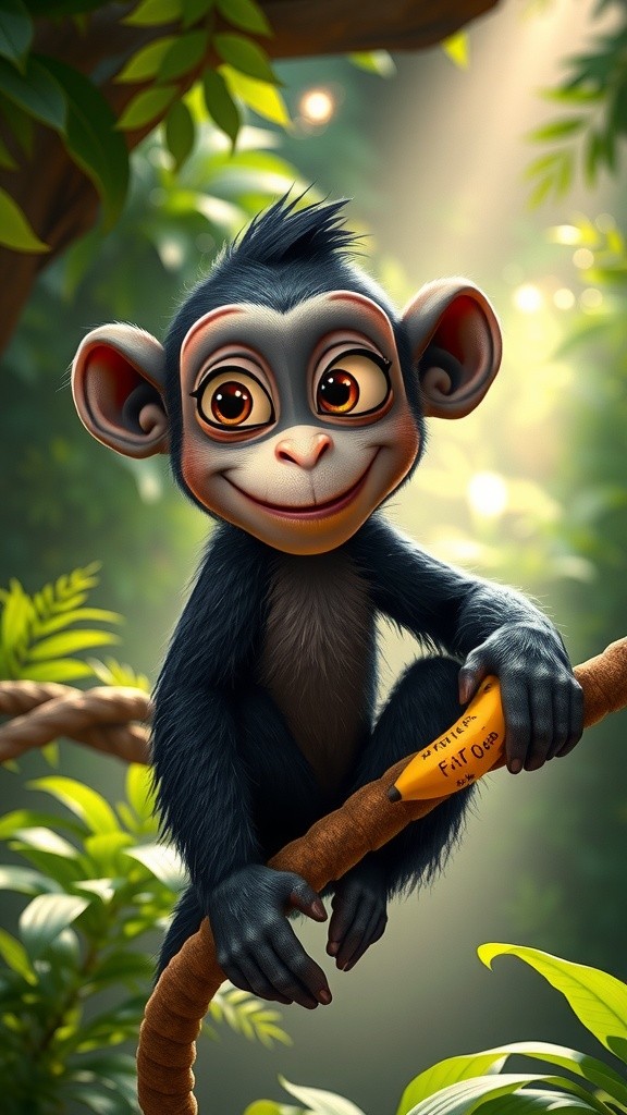 Jadoo Kela Aur Bandar Ki Masti