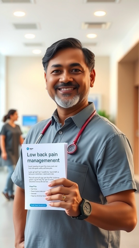 Conquer Low Back Pain with Expert Guidance from Dr. Vivek Shrivastava