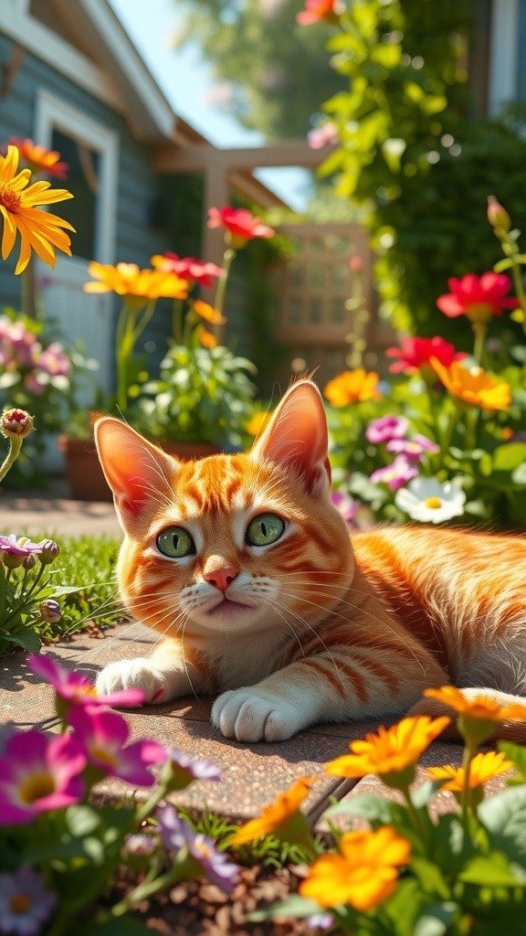 The Adventures of Whiskers the Orange Tabby Cat