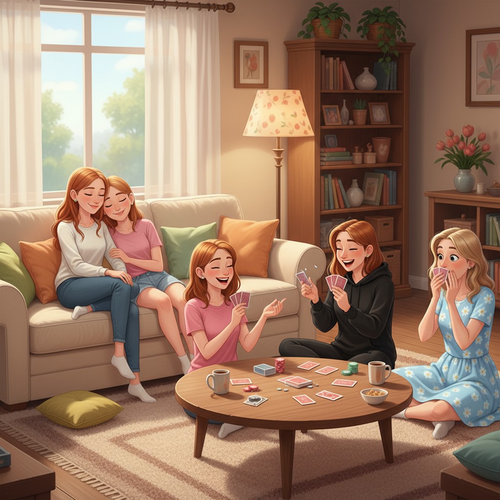 Siblings Seeking Mom's Love and Attention