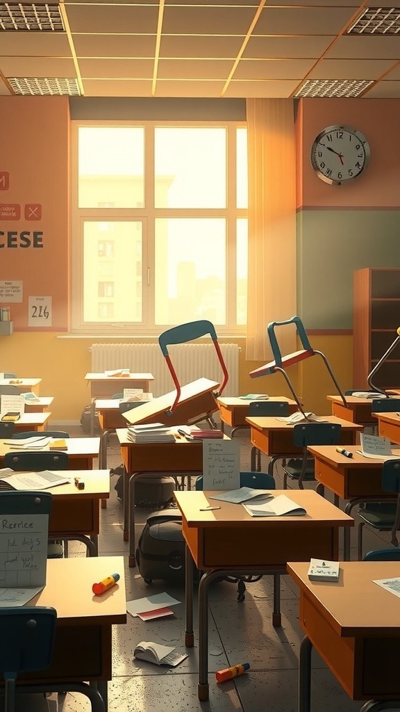 Percakapan Anak tentang Kebersihan Kelas