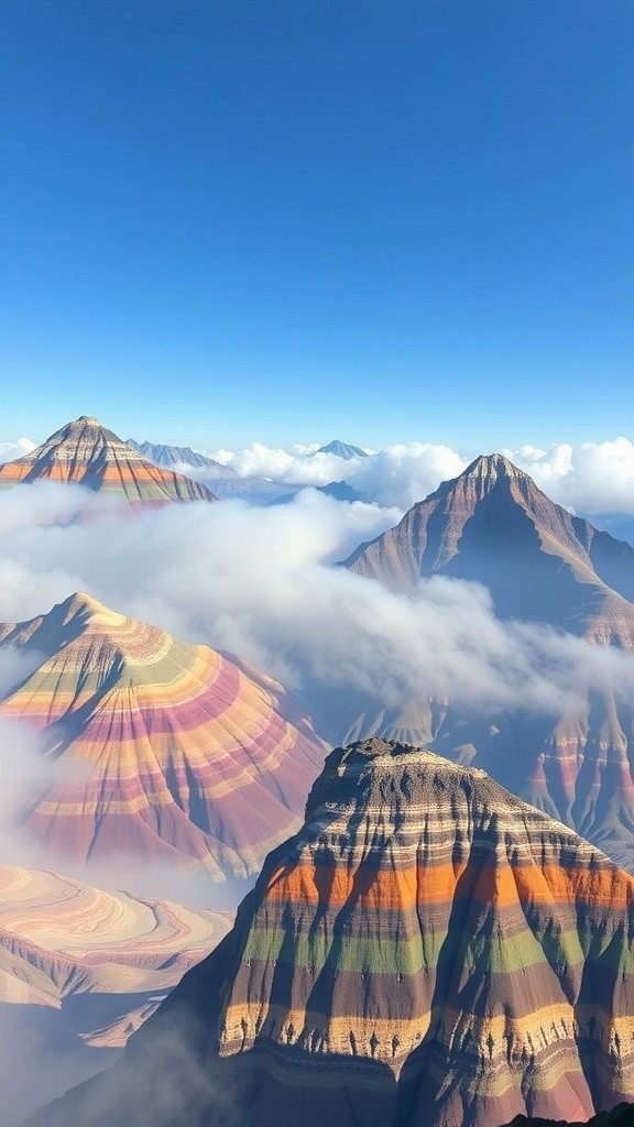 Vinicunca: Keajaiban Alam Gunung Pelangi di Pegunungan Andes