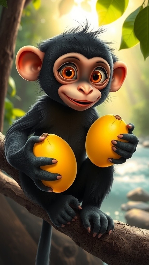 बंदर की चालाकी और मगरमच्छ की लालच