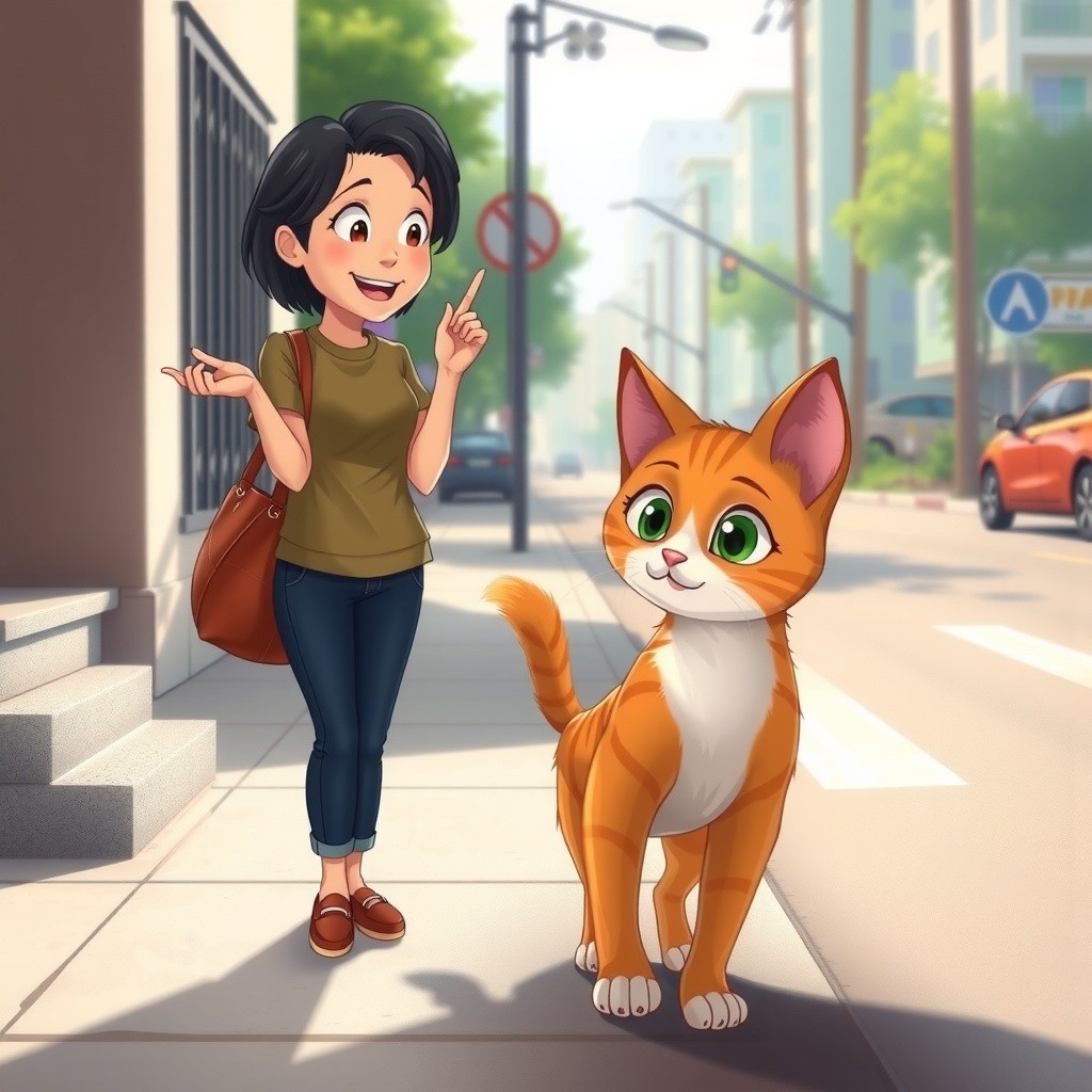 A Girl's Kindness: Finding and Caring for a Lost Cat