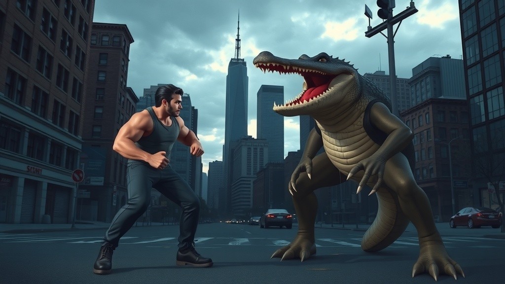Spider-Man vs The Lizard: Chaos in New York City!