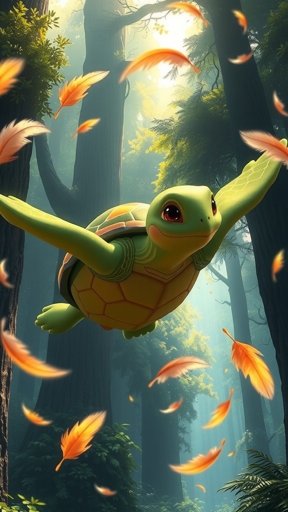 सुपर कछुए की उड़ान का मजेदार किस्सा!