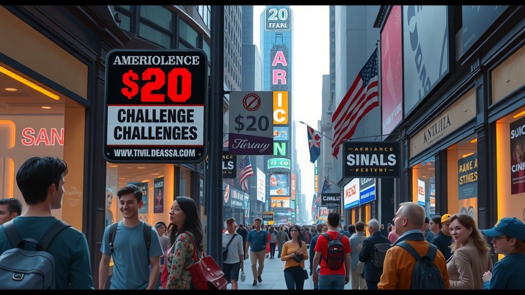 Surviving a Day in America on $20!