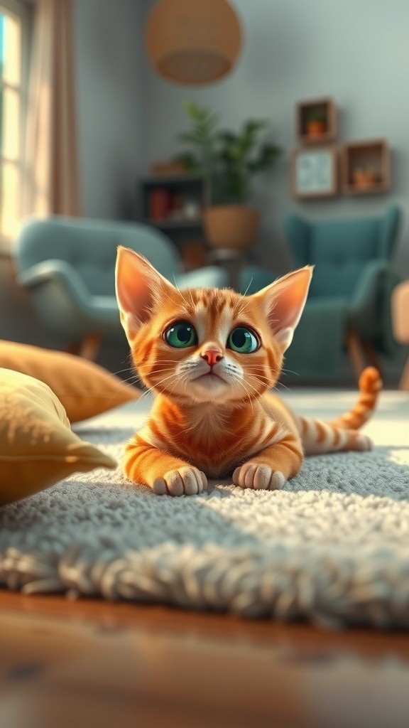 Cat's Grocery Adventure: The Olive Oil Mishap