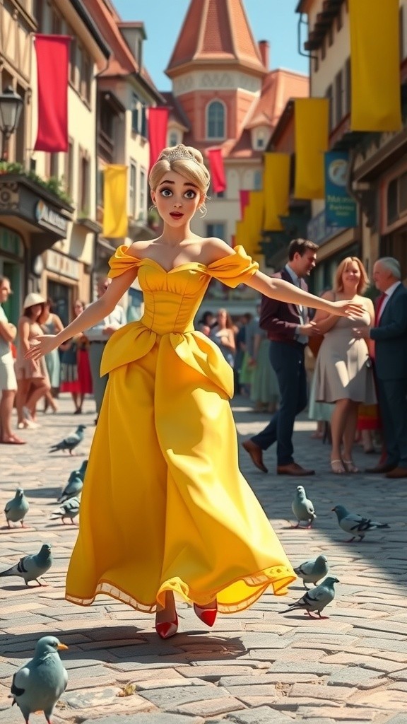 Beautiful Girl's Fall and Rise