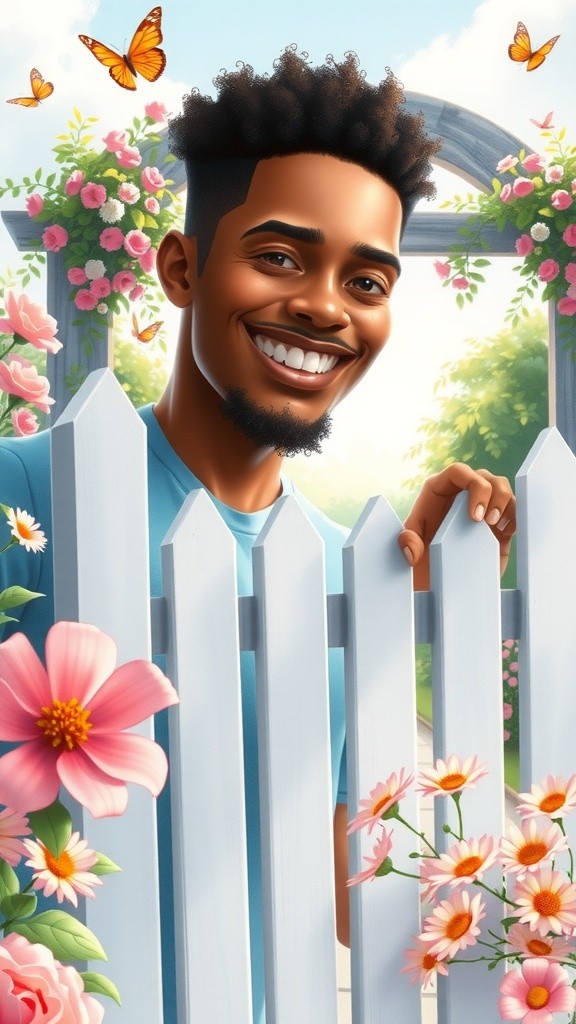 Kenny and Leah's Garden Encounter