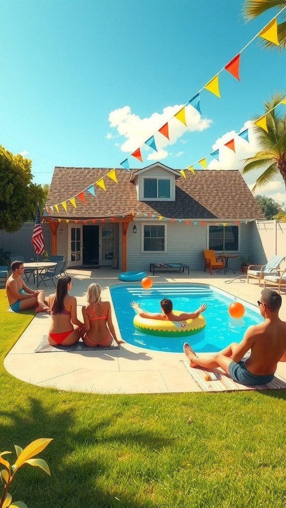 Family Pool Day: Splashes and Smiles