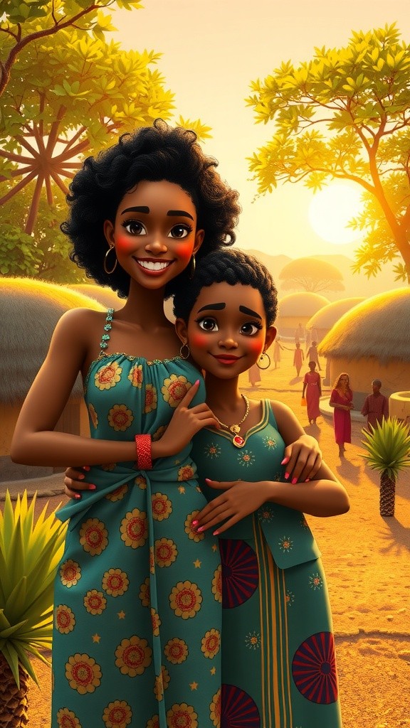 The Tale of Twin Sisters: A Lesson in Calmness and Kindness