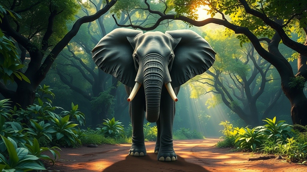 छोटी चींटी और बड़ा हाथी