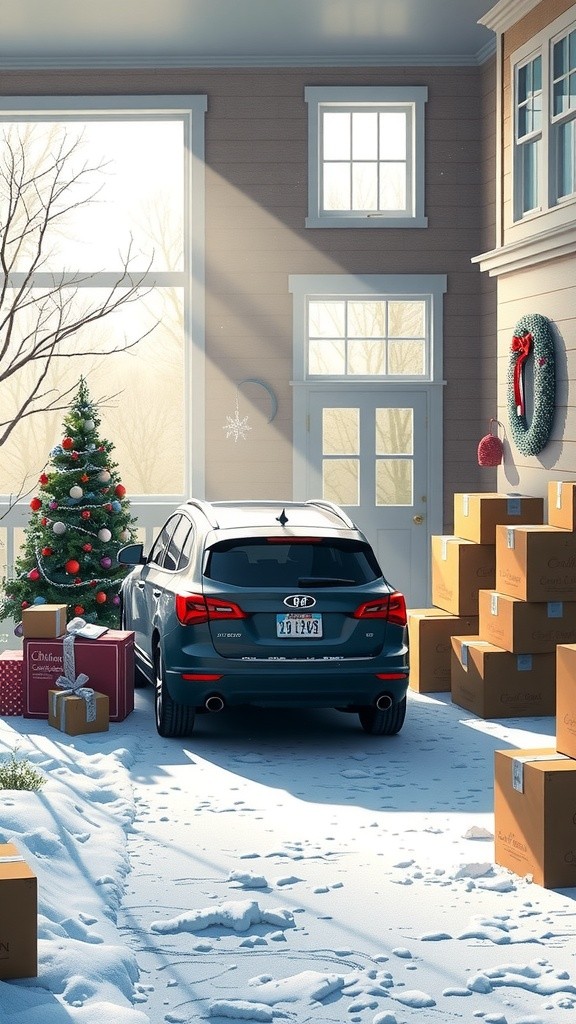 Family Christmas Decorations and Holiday Wishes!