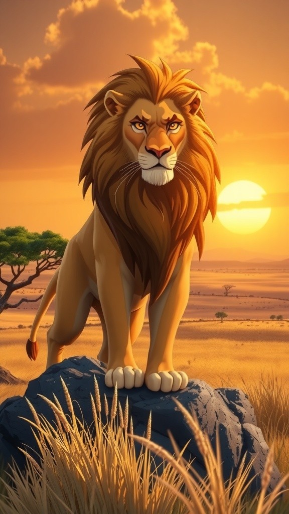 The Circle of Life in the Savanna