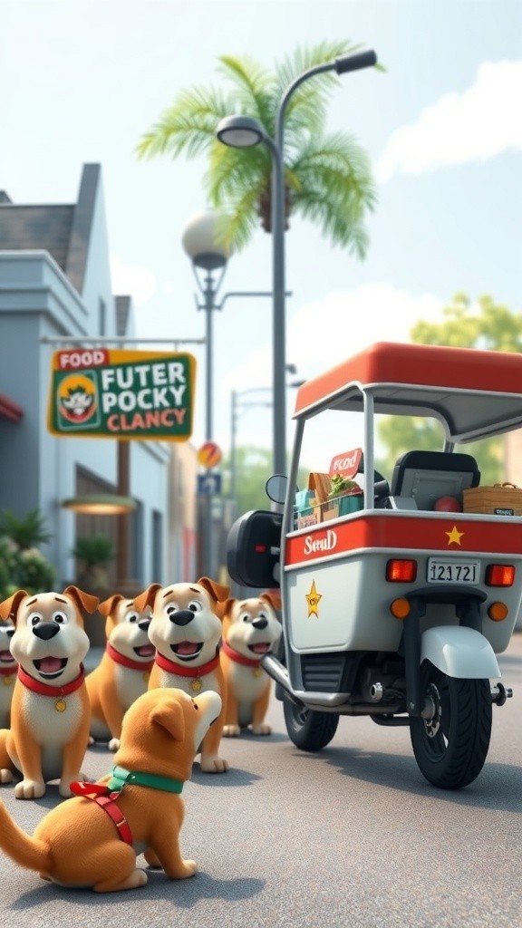 Ojol vs Anjing: Misi Antar Makanan yang Menegangkan!