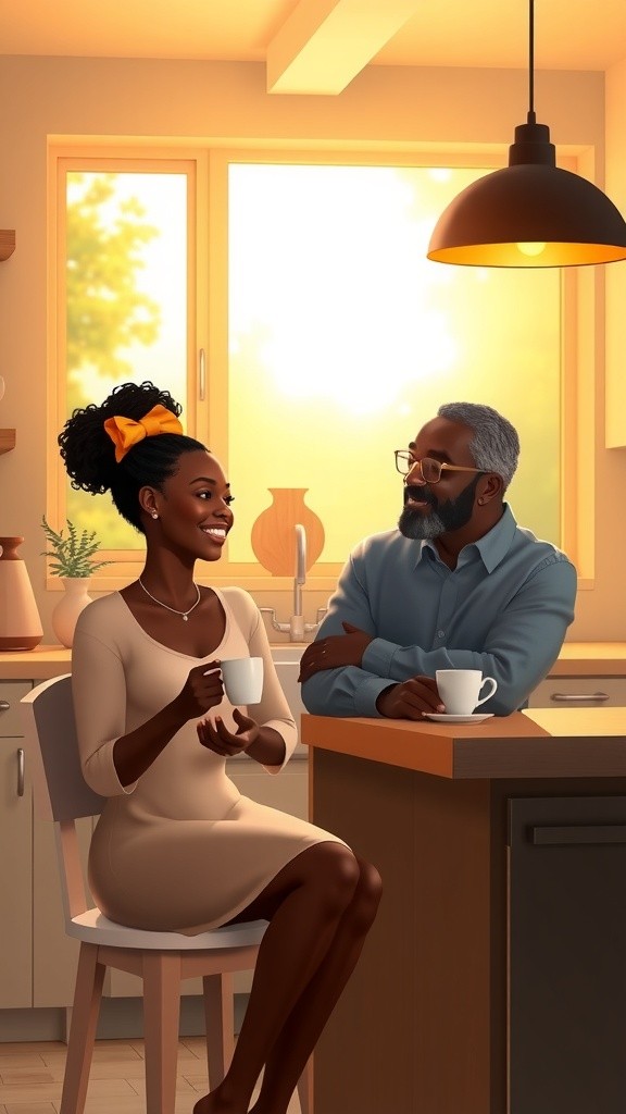 A Joyful African Couple in Love