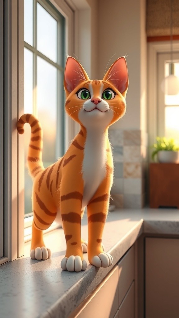 Ninja Cat vs. The Fish