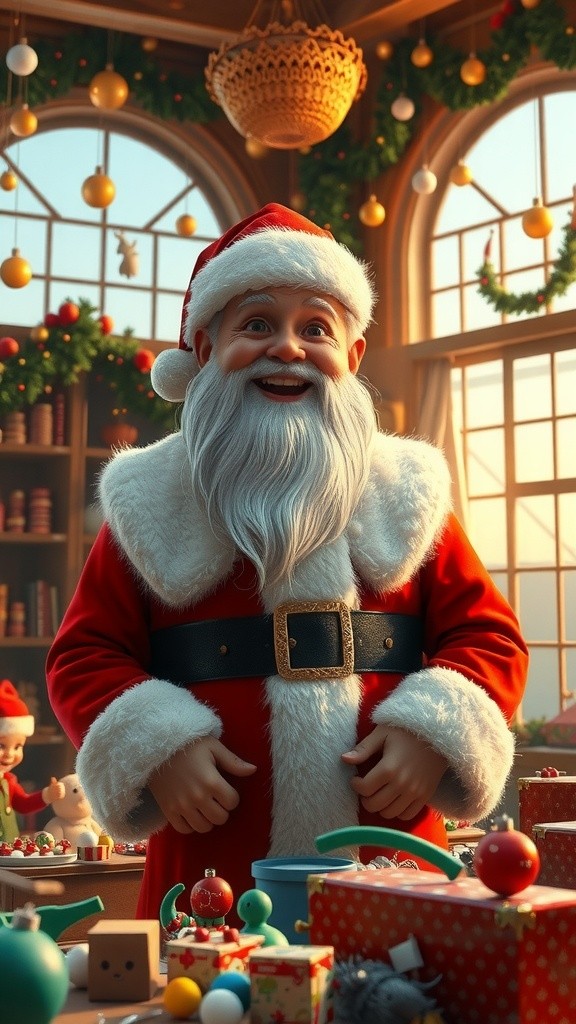 Santa's Magical Arrival at Francian Jingles!