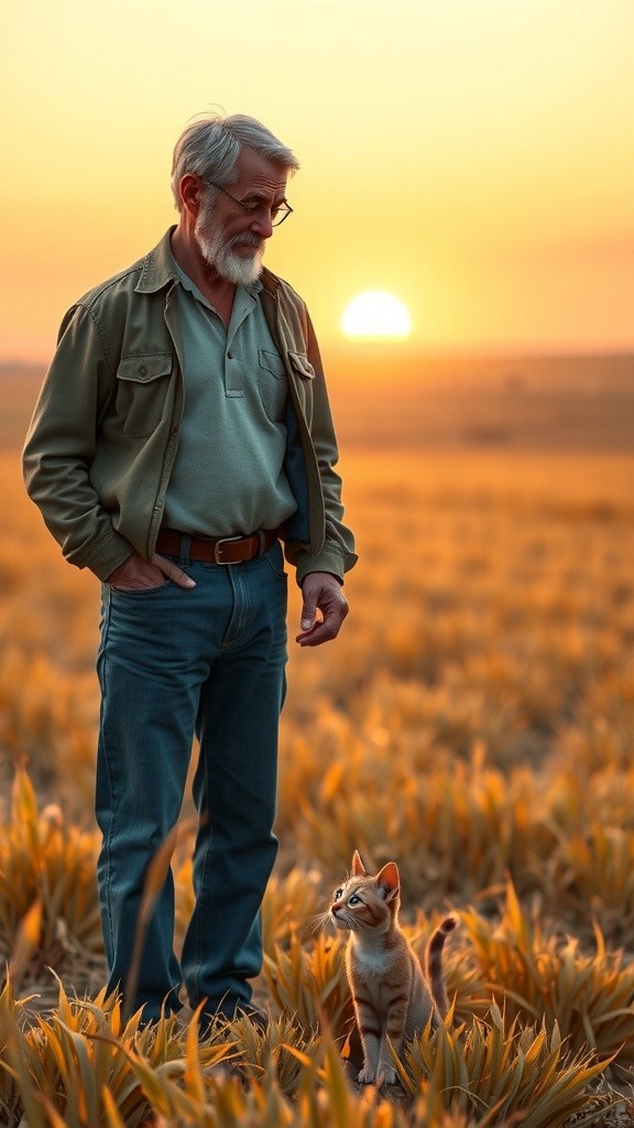 The Silent Loyalty of the Cat