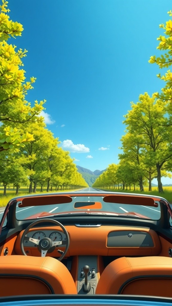 Ultra Realistic Macro Cat Driving a Car