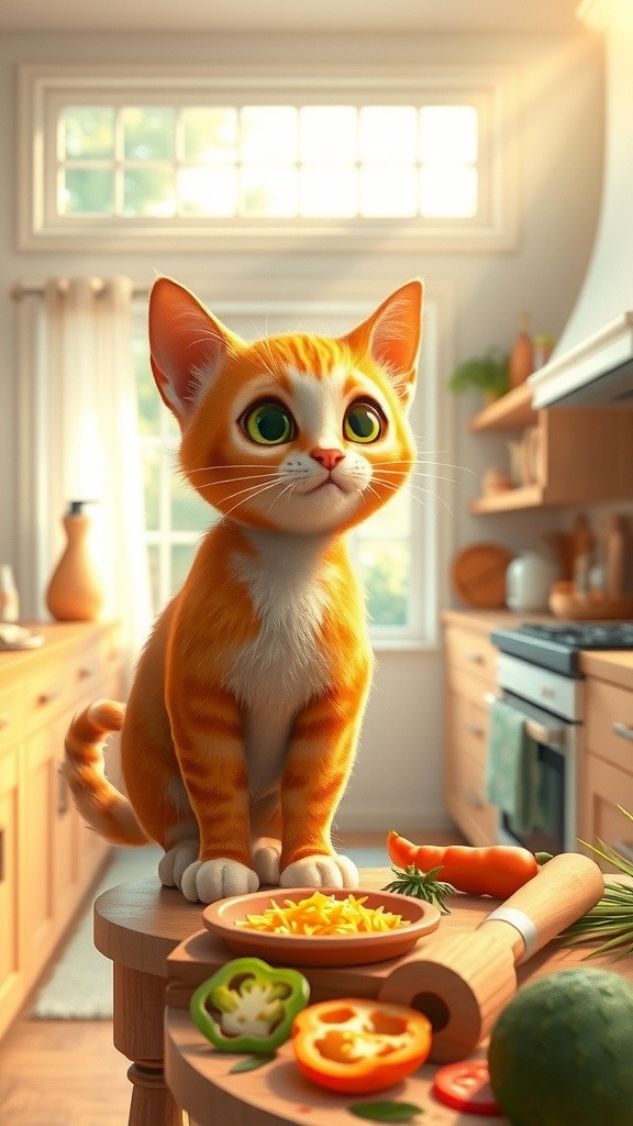 Whiskers' Wholesome Cooking Adventure!
