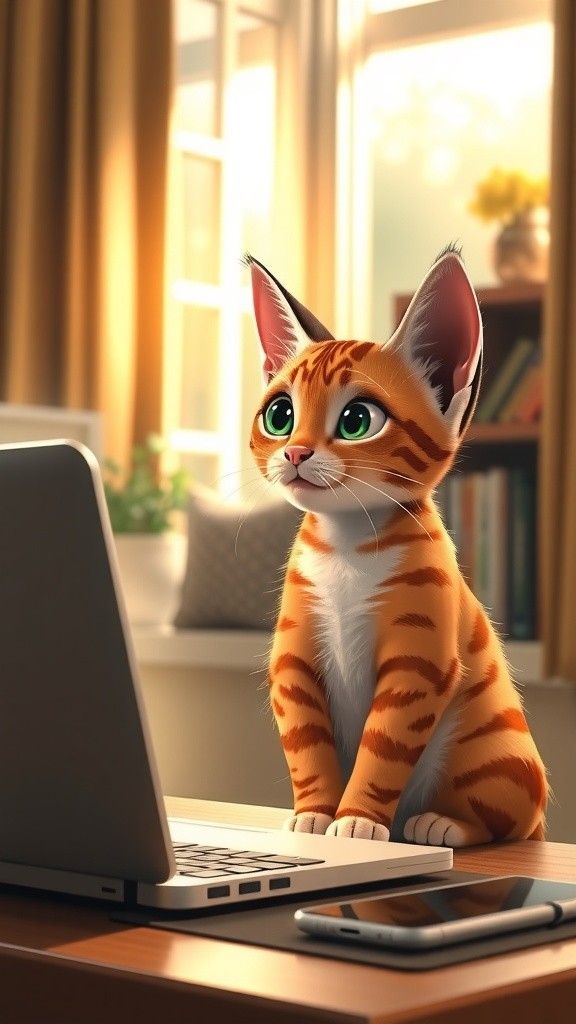 Milo, Kucing Karyawan Paling Santai