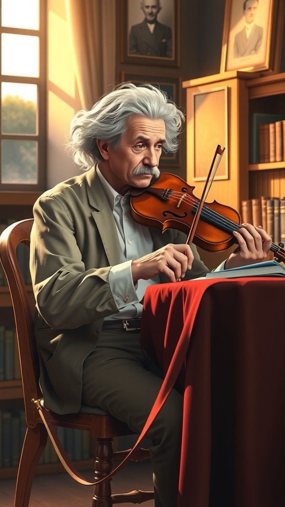 Einstein dan Biola Kesayangannya
