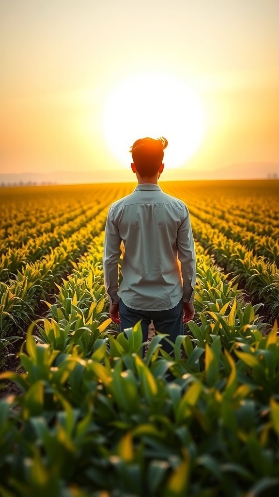 किसानों की मेहनत और समर्पण