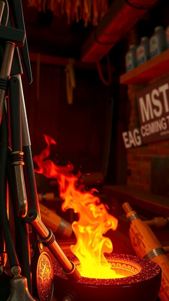 The Art and Legacy of Ancient Indian Weapon Forging