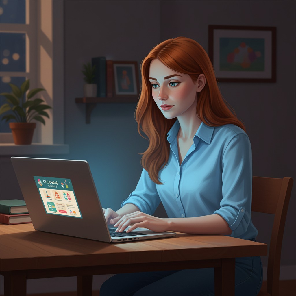 Eco-Friendly Shoppable Display Ads for Household Cleaning