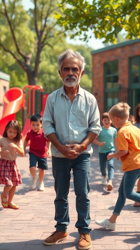 Hukuman Lucu di Lapangan Sekolah