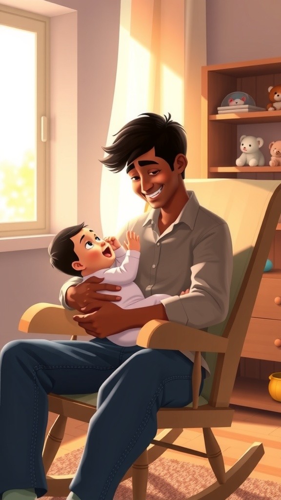 Kunal Papa Pampering Cute Takshu Baby