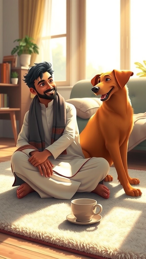 A Friend in Paws: Comfort Through Tough Times