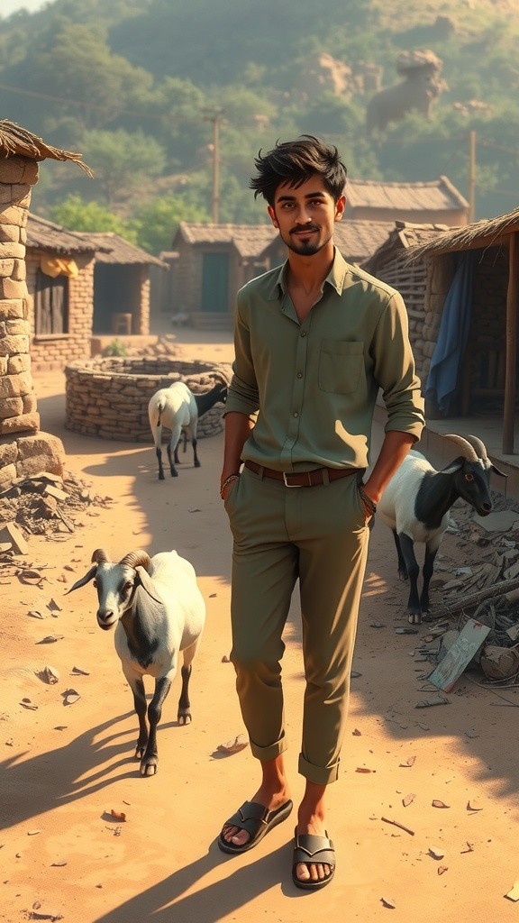 The Struggles of a Poor Village Boy