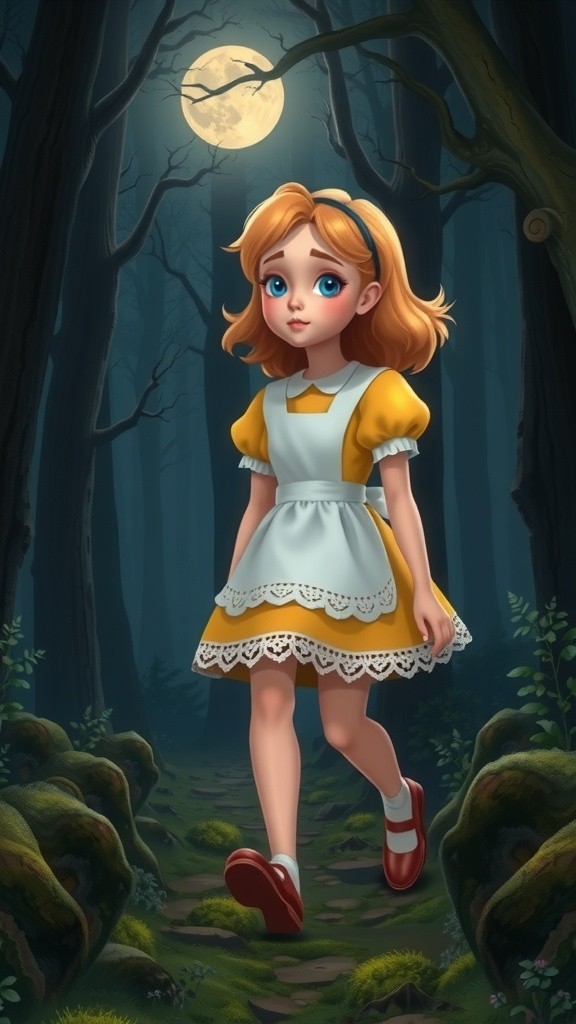 Lost in the Woods: A Young Girl's Struggle for Survival